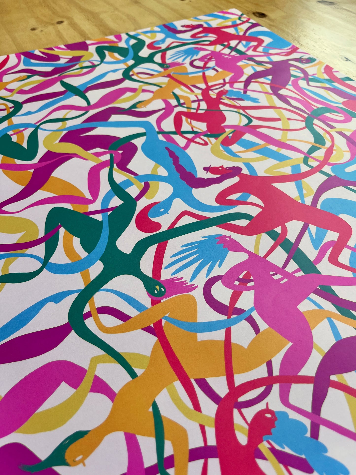 Lets Dance Wrapping Paper