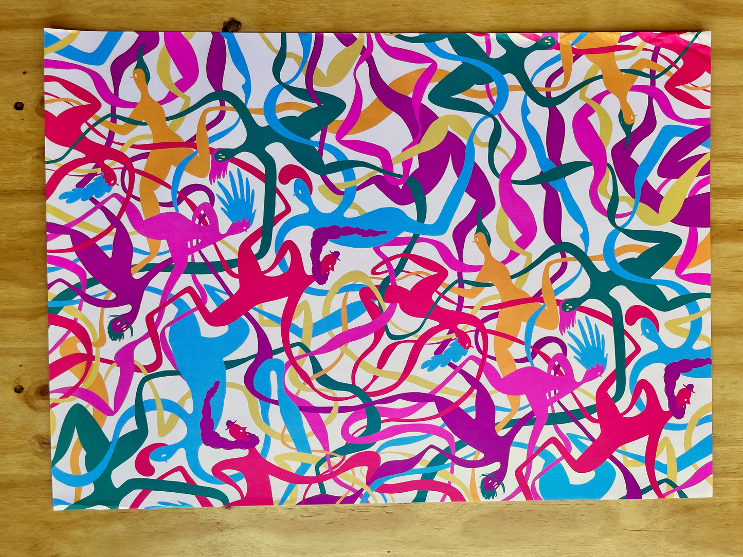 Lets Dance Wrapping Paper