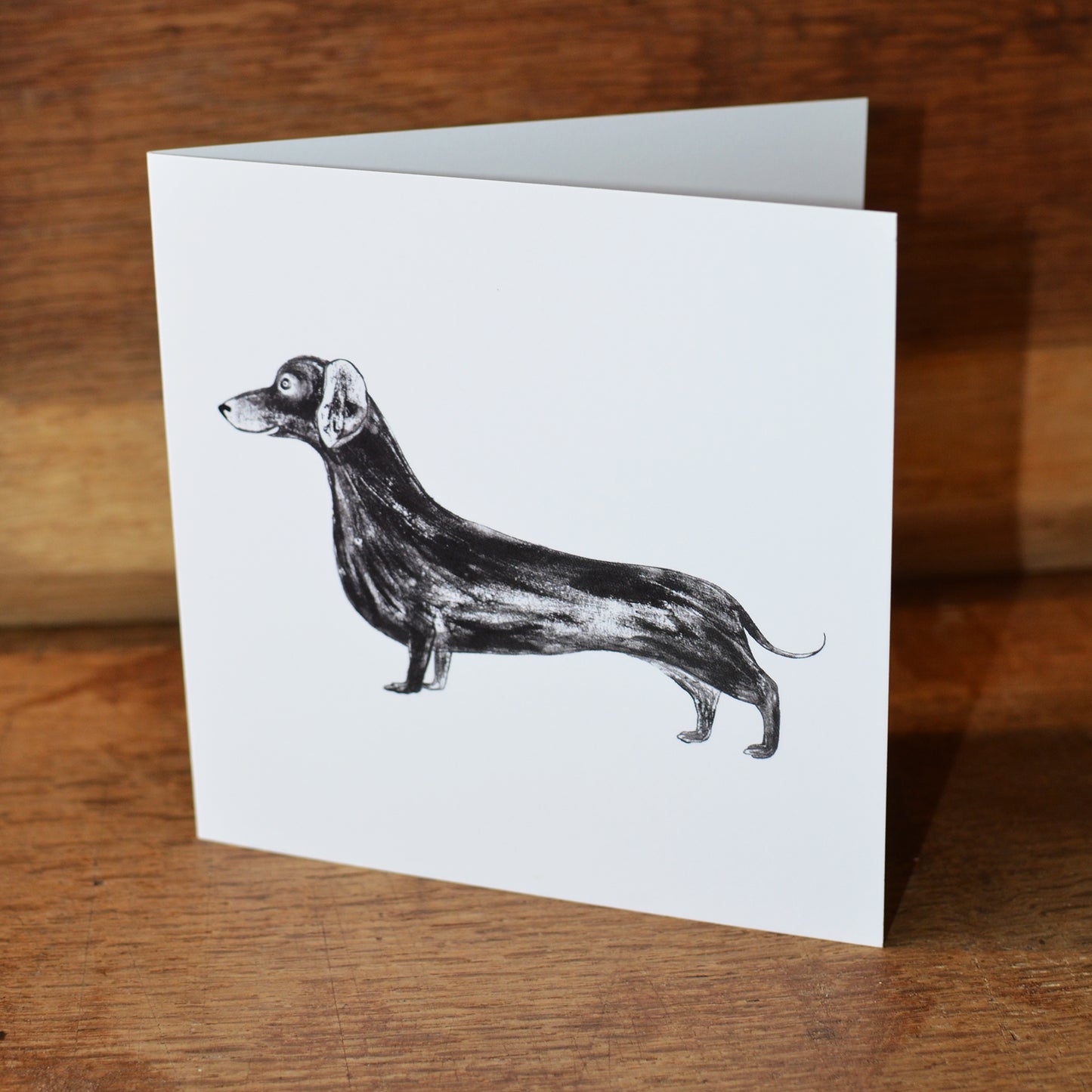 Sausage dog card