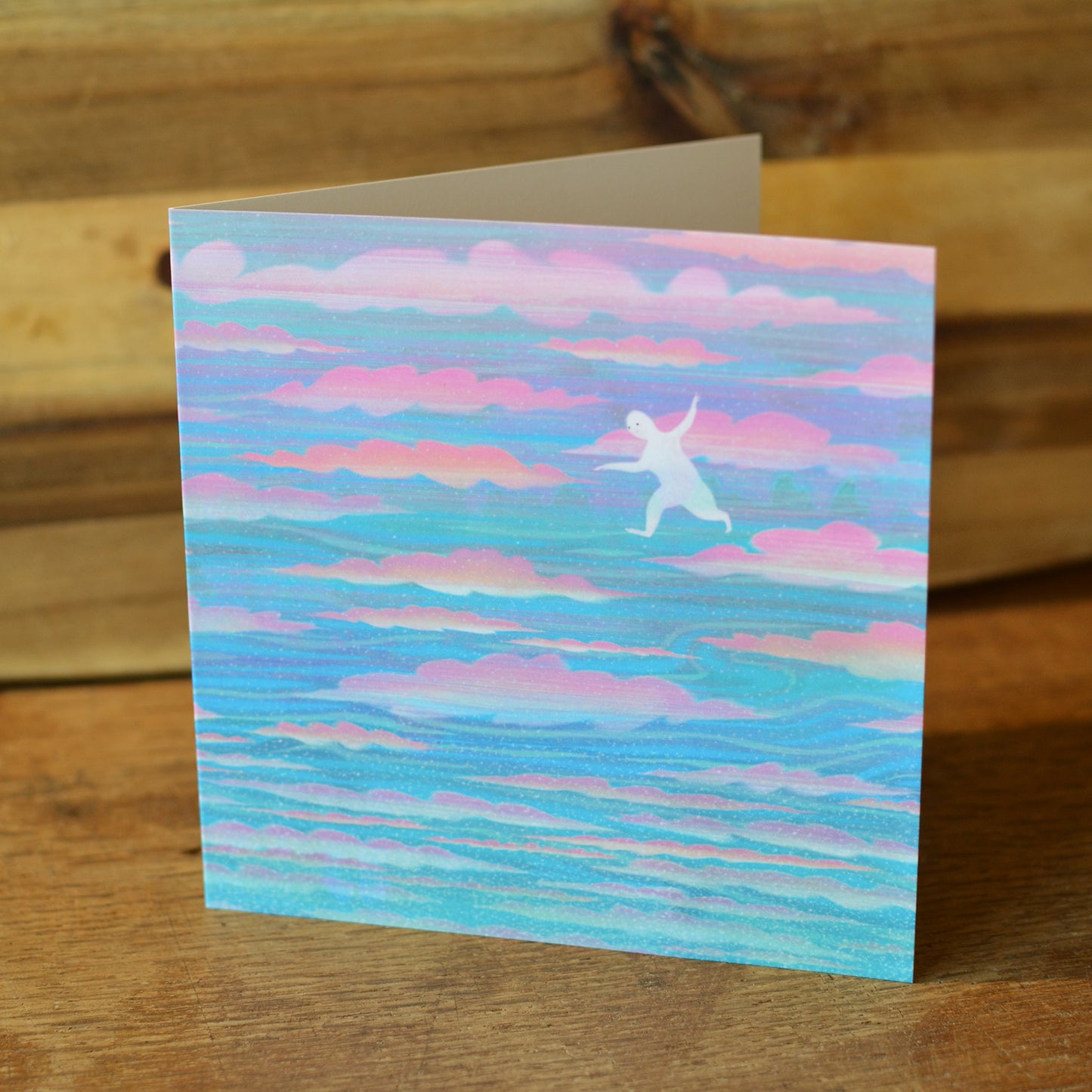 Cloud Hopping card