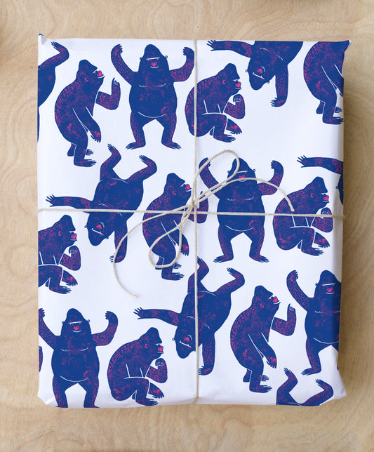 Gorilla Wrapping Paper