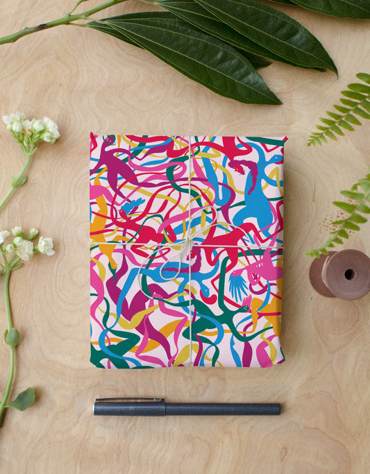 Lets Dance Wrapping Paper